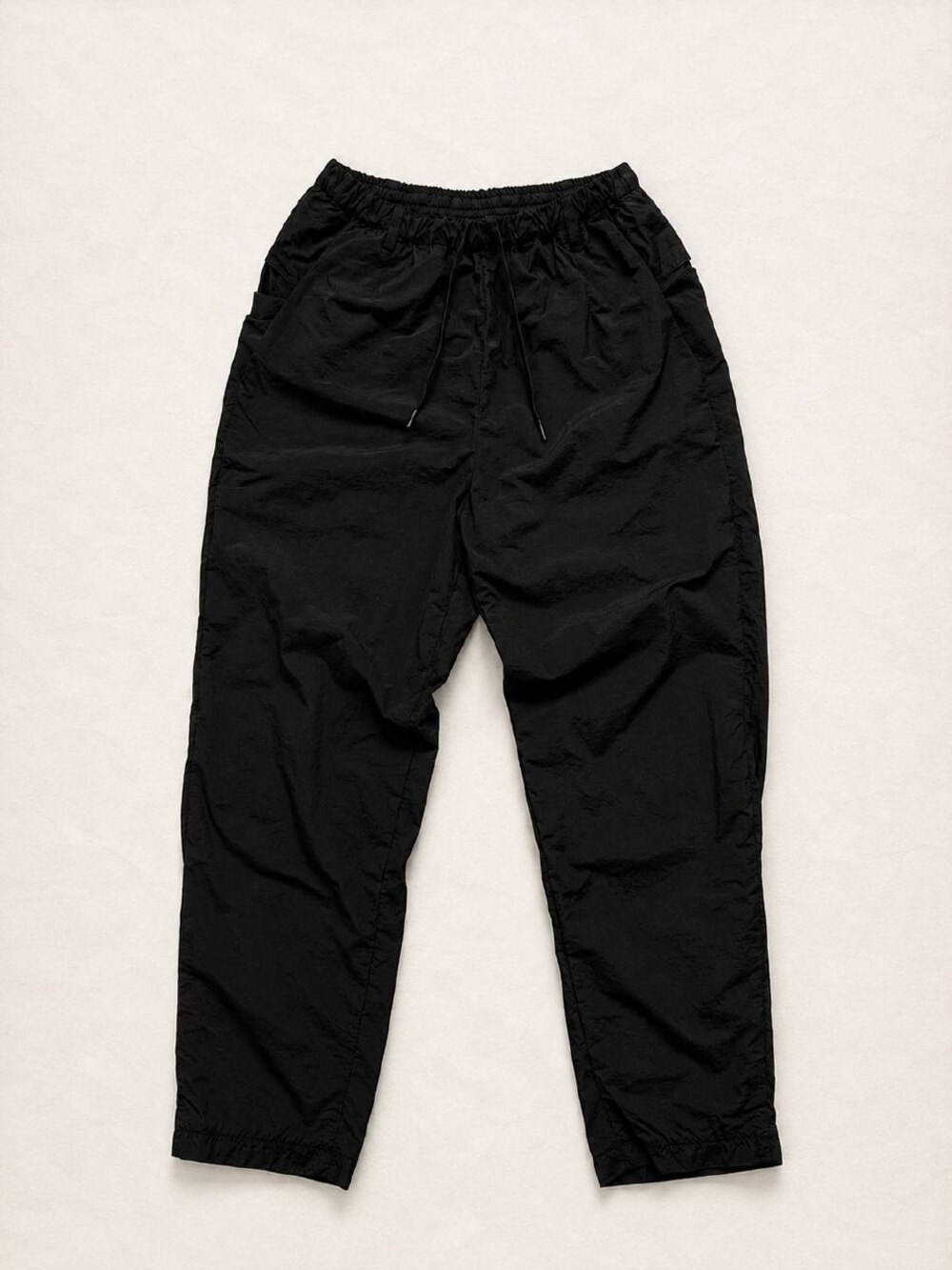 Teatora Packable Travel Chino Black Nylon Pants